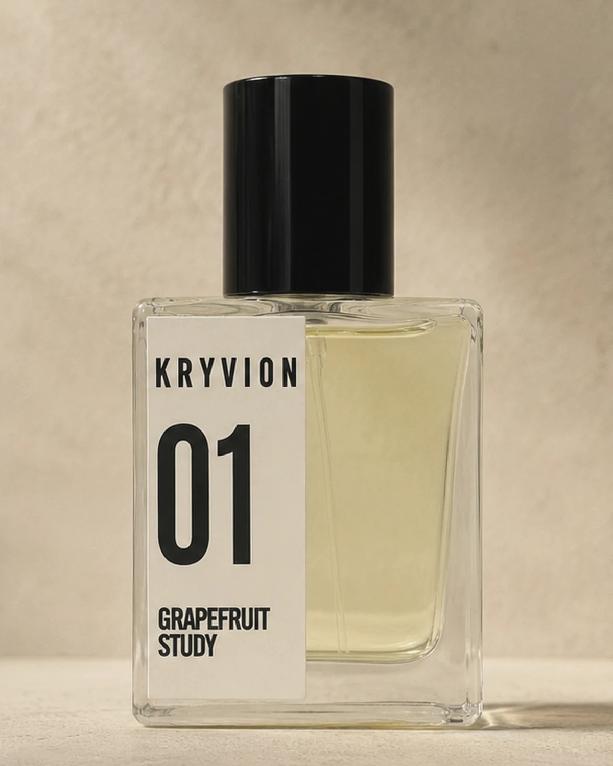 KRYVION 01 Grapefruit Study bottle